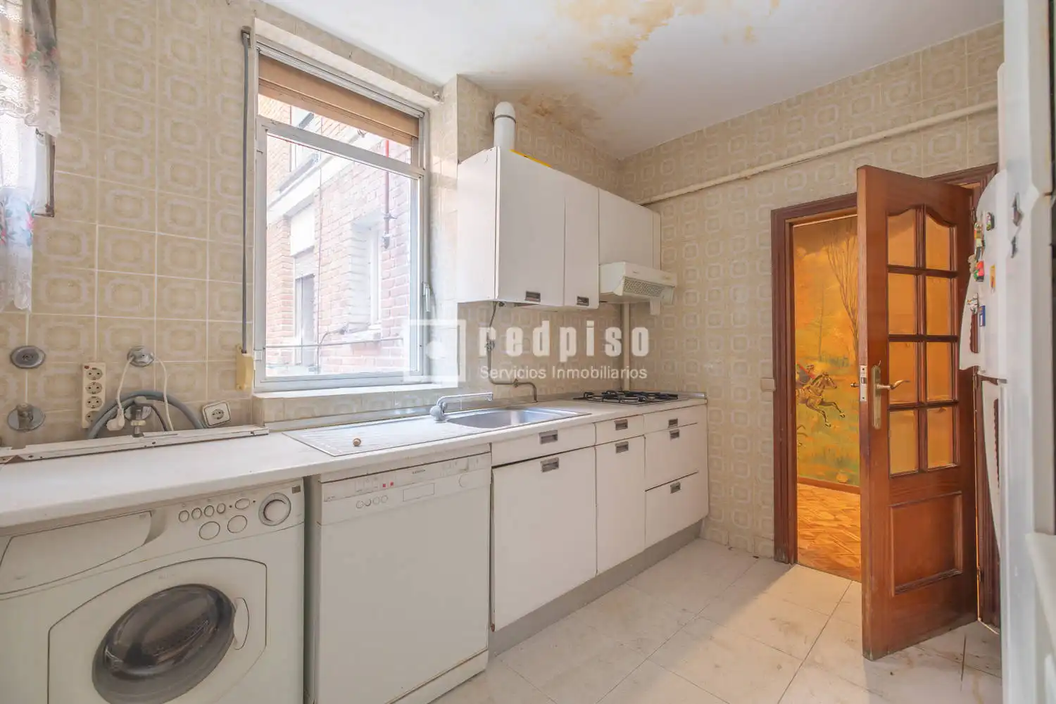 Cocina de Piso en venta en Madrid con Calefacción, Parquet y Terraza