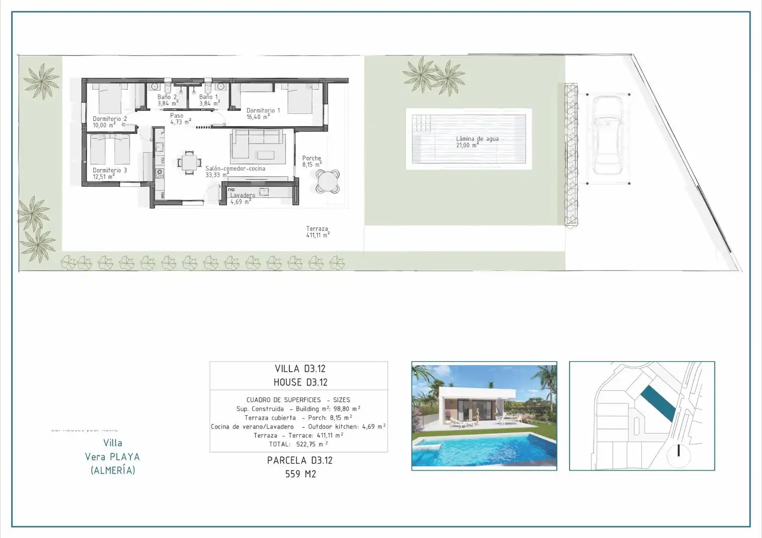 Detached house for sale in Las Salinas, imagen 12