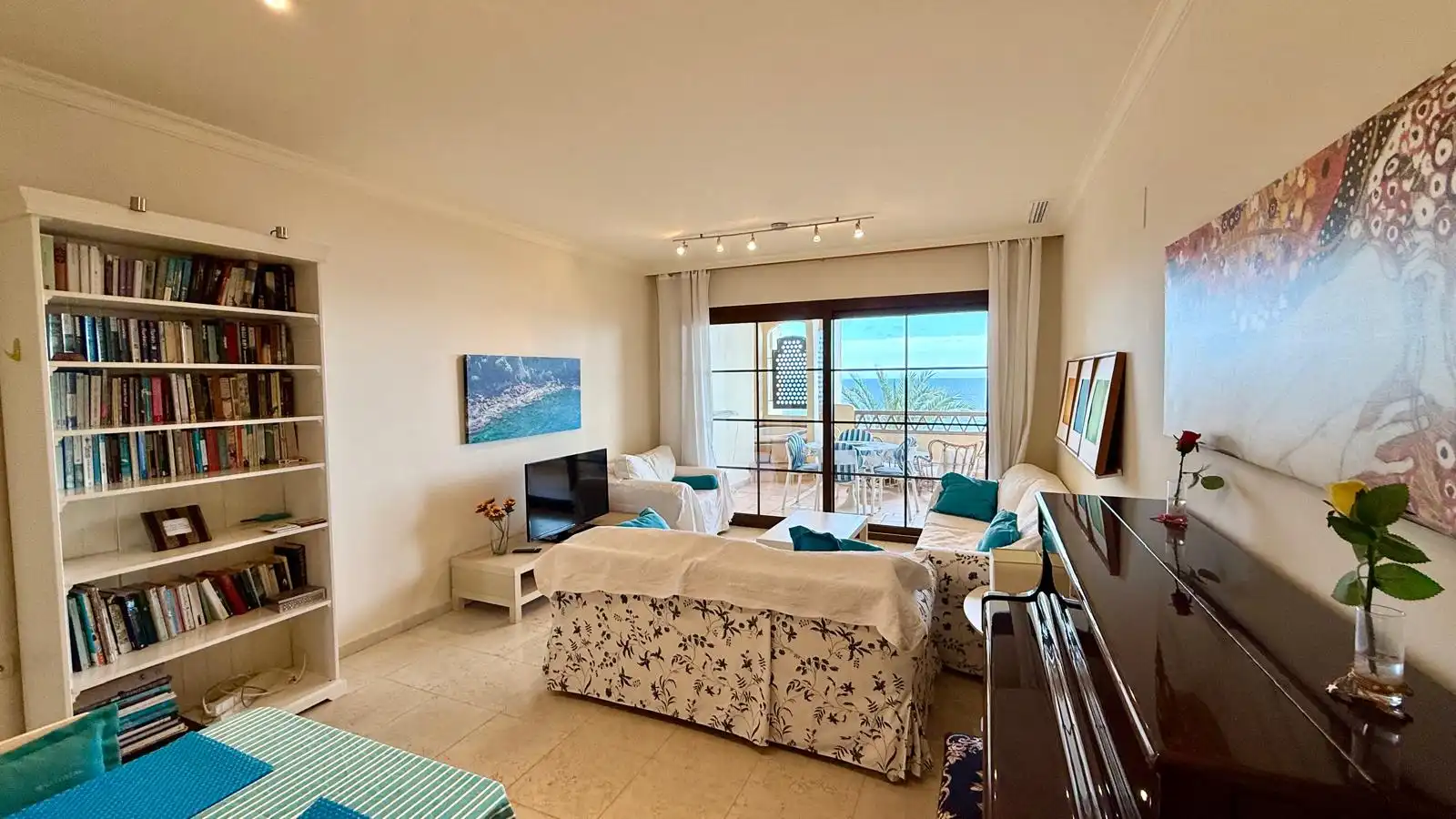 Sala de estar de Apartamento en venta en Altea con Aire acondicionado, Calefacción y Terraza