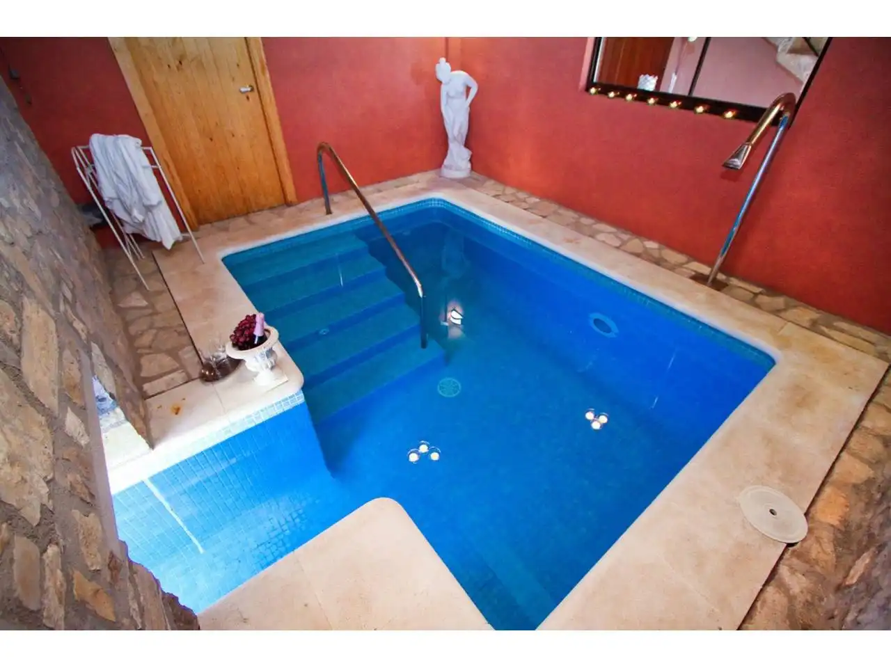 Piscina de Finca rústica en venta en Forès con Calefacción, Jardín privado y Terraza