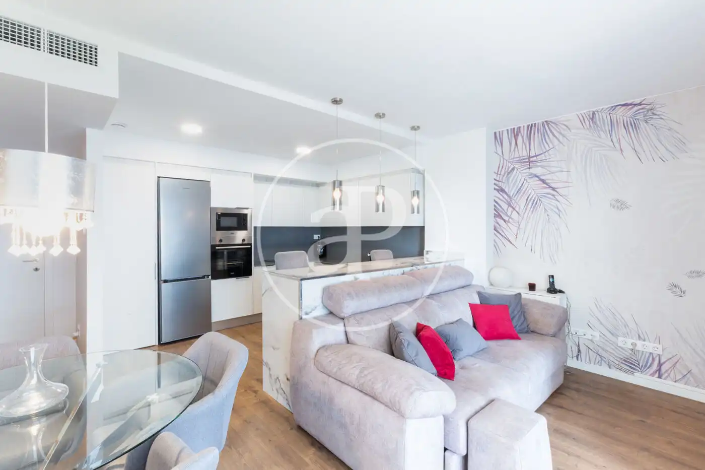 Sala de estar de Piso en venta en Valencia con Aire acondicionado, Calefacción y Jardín privado