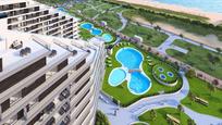 Swimming pool of Flat for sale in Cabanes  with Air Conditioner, Heating and Terrace