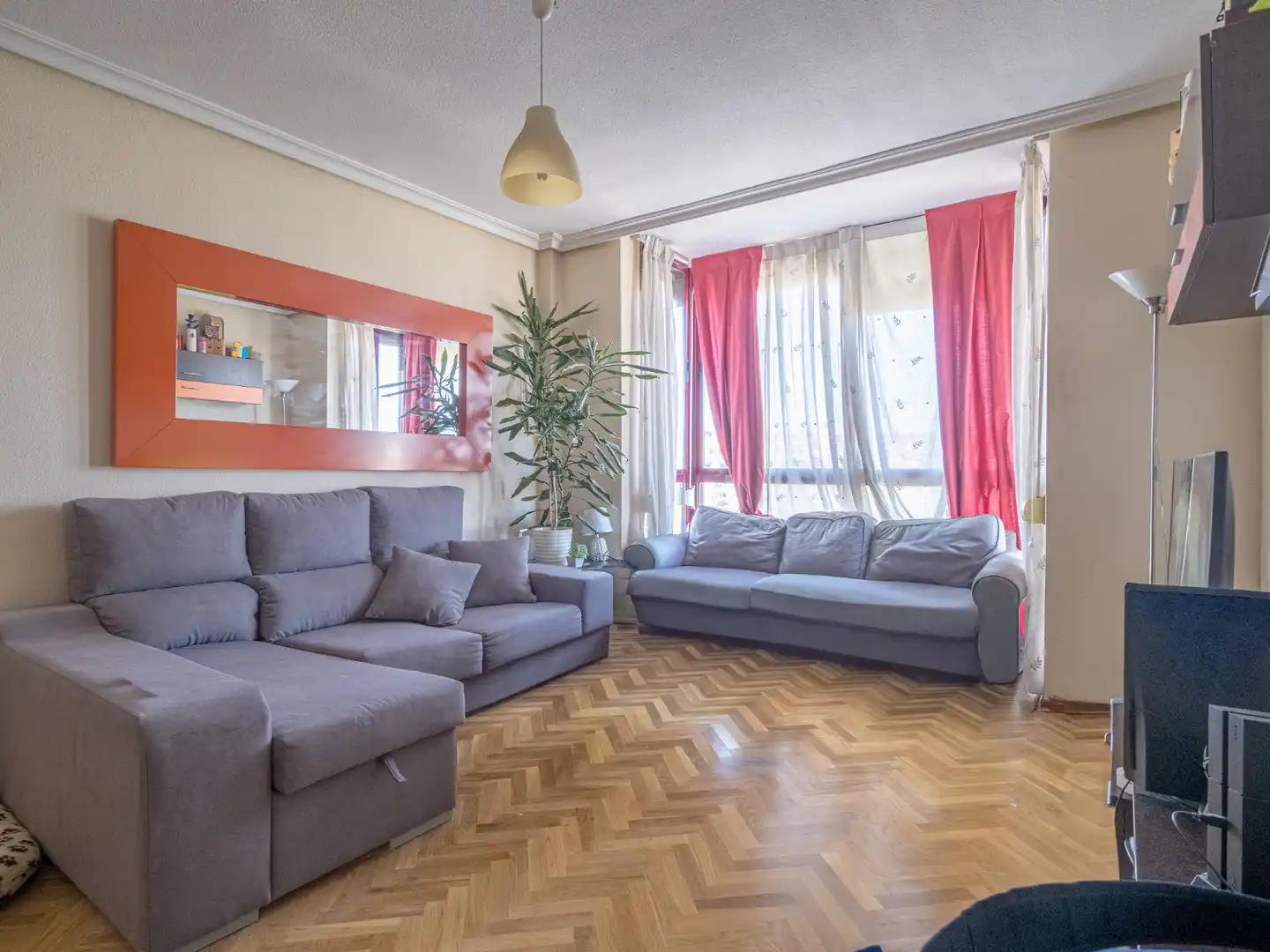 Sala de estar de Piso en venta en Madrid con Aire acondicionado, Calefacción y Amueblado