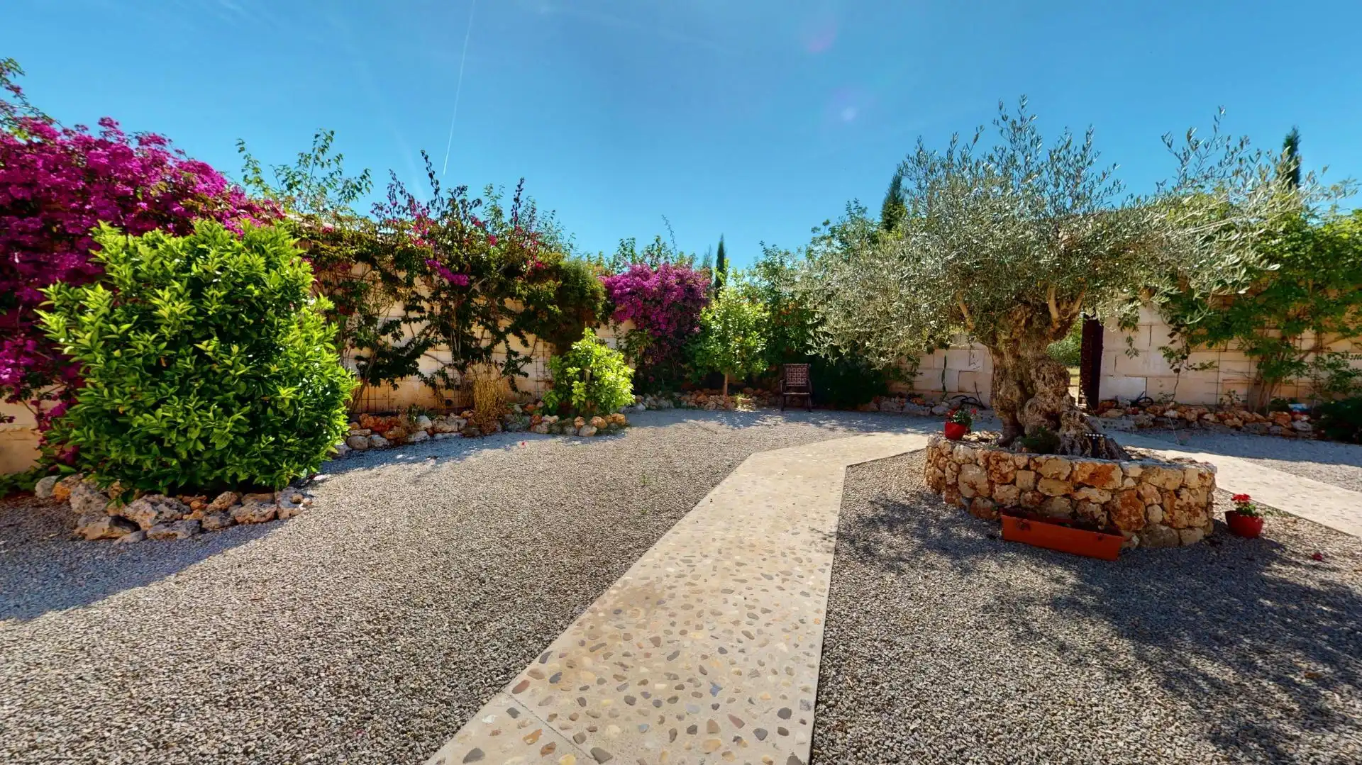 Jardí de Finca rústica en venda en Sencelles amb Aire condicionat, Calefacció i Jardí privat