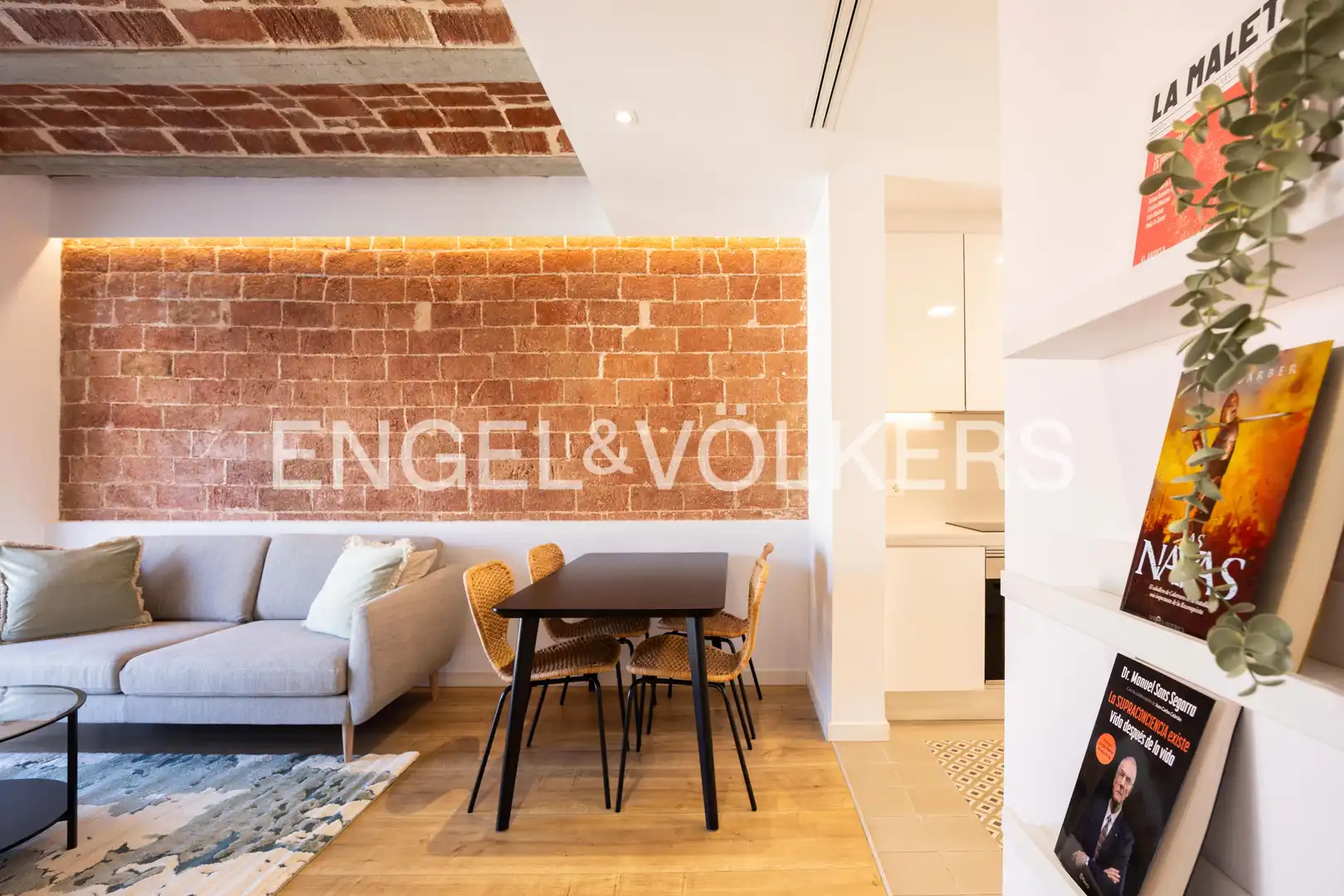 Sala de estar de Piso en venta en Sarrià - Sant Gervasi