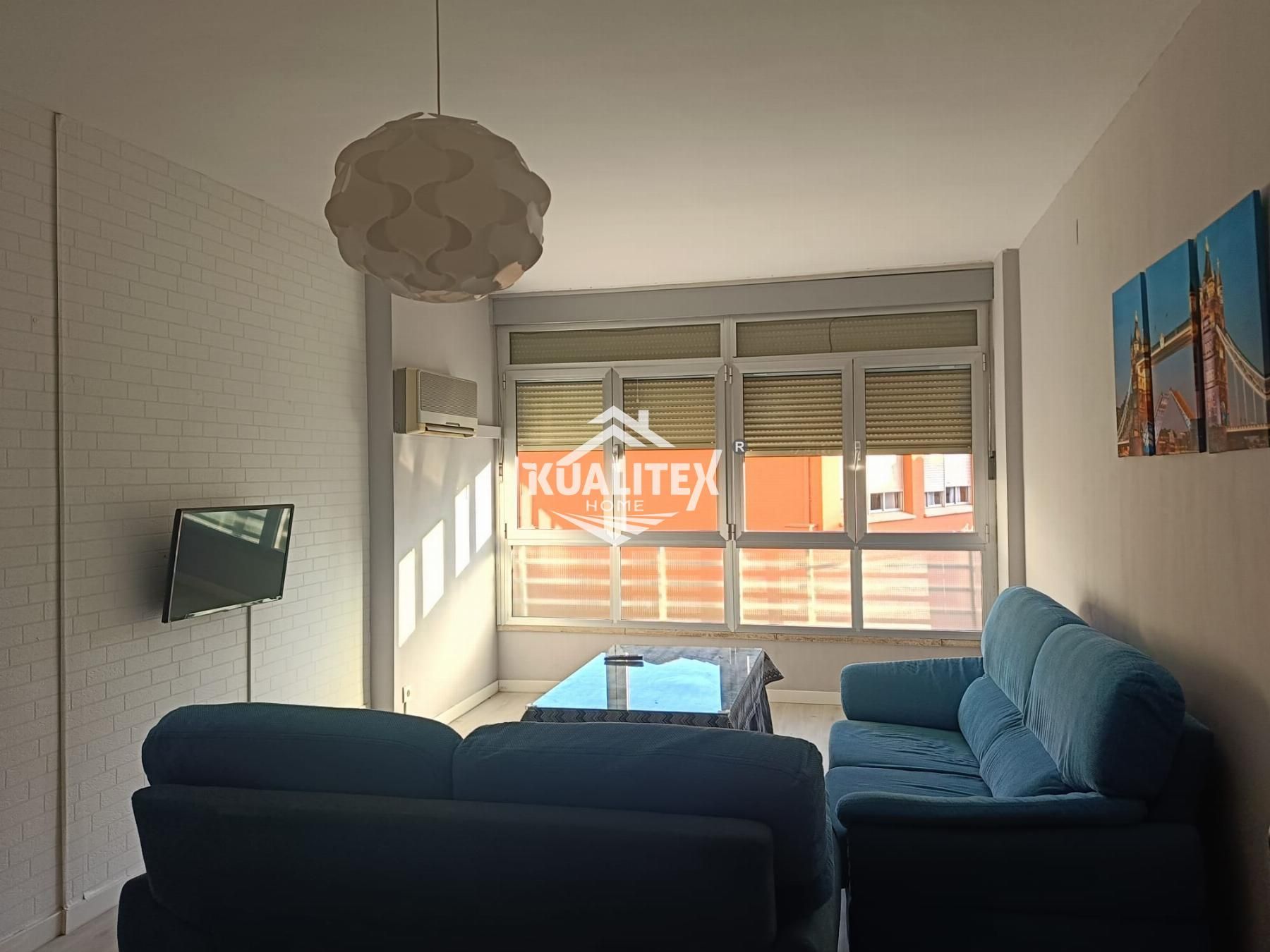 Living room of Flat to rent in Cáceres Capital  with Air Conditioner and Furnished