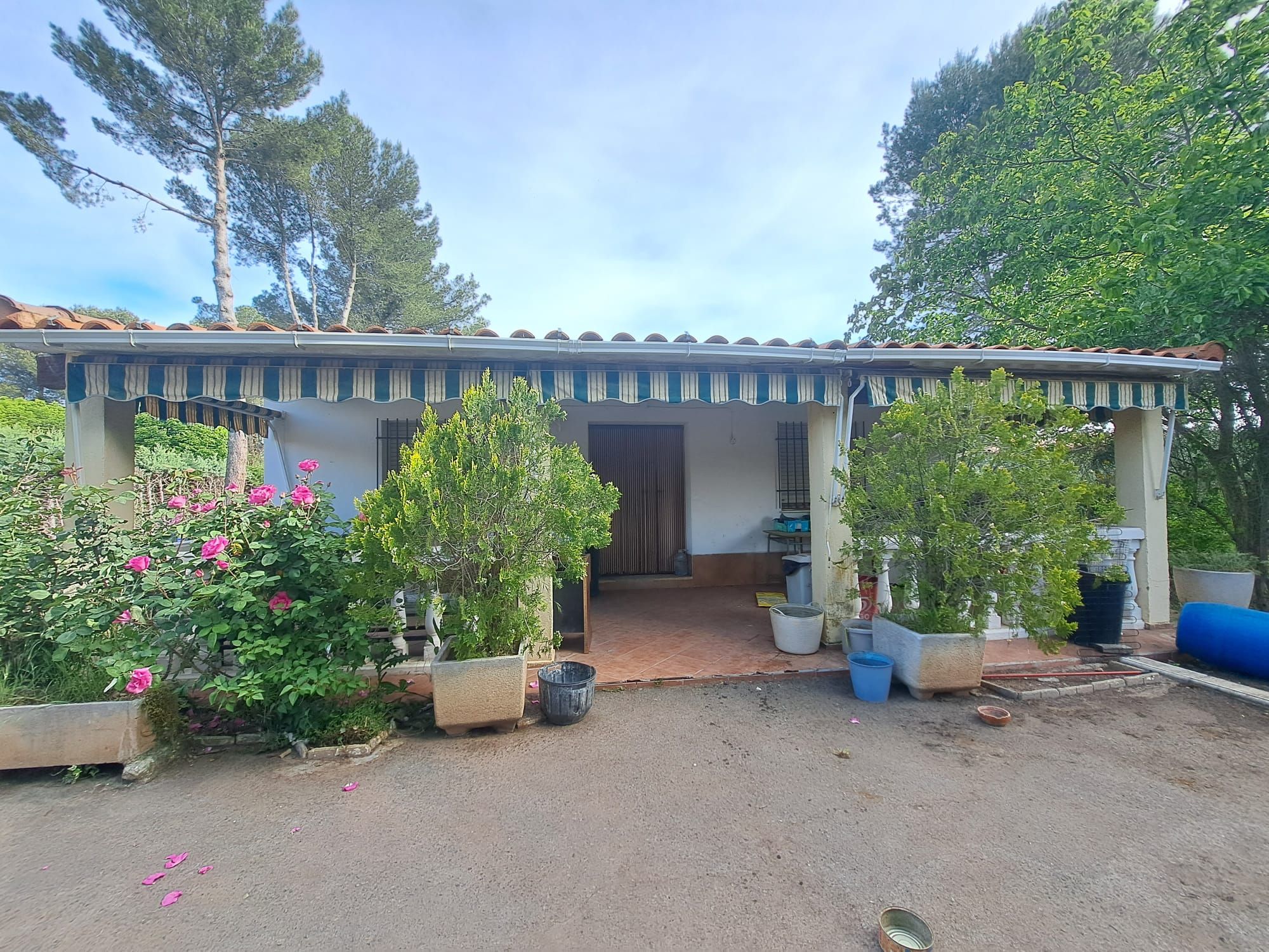 Exterior view of House or chalet for sale in Ciudad Real Capital  with Storage room and Swimming Pool