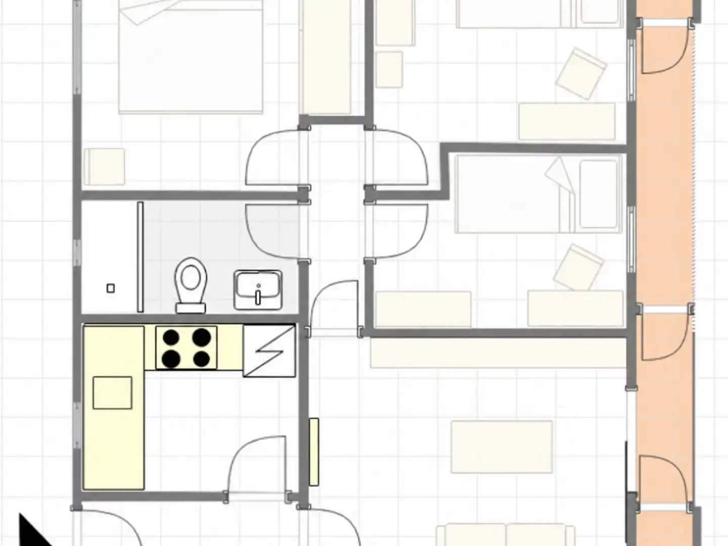 Piso en venta en  Madrid Capital con Terraza