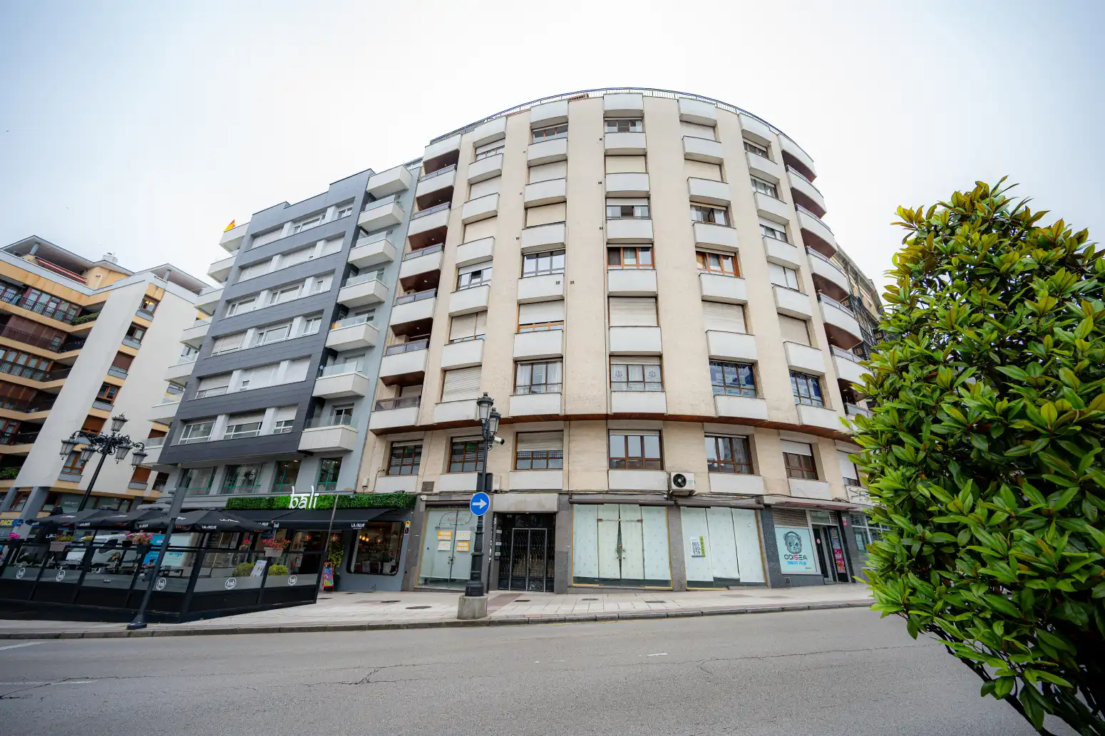 Exterior view of Flat for sale in Oviedo   with Heating, Parquet flooring and Terrace