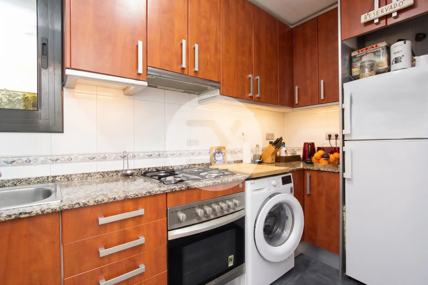 Kitchen of Flat for sale in Castelldefels  with Air Conditioner, Heating and Parquet flooring