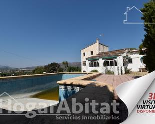 Exterior view of House or chalet for sale in Palma de Gandia  with Air Conditioner, Terrace and Swimming Pool