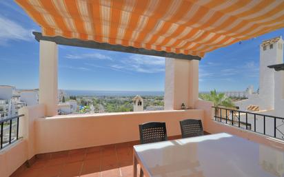 Terrace of Apartment for sale in Mijas  with Air Conditioner, Terrace and Swimming Pool