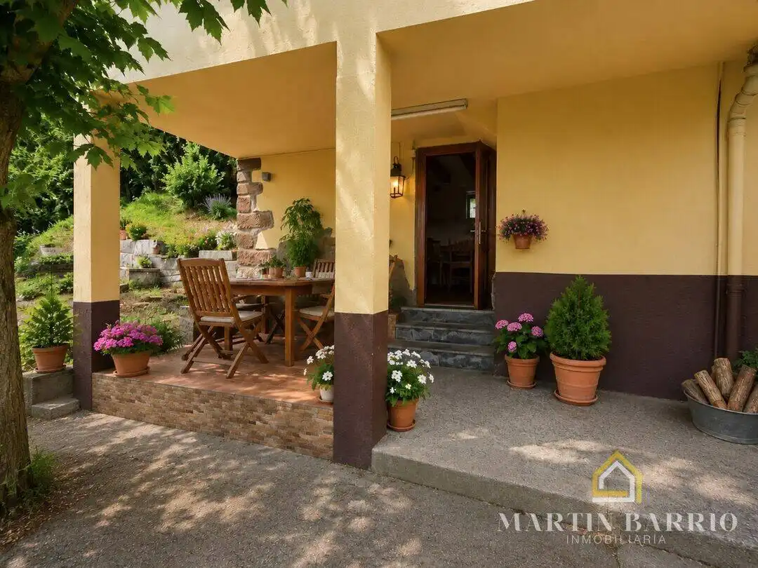Terrassa de Casa o xalet en venda en Galdames amb Jardí privat, Terrassa i Traster