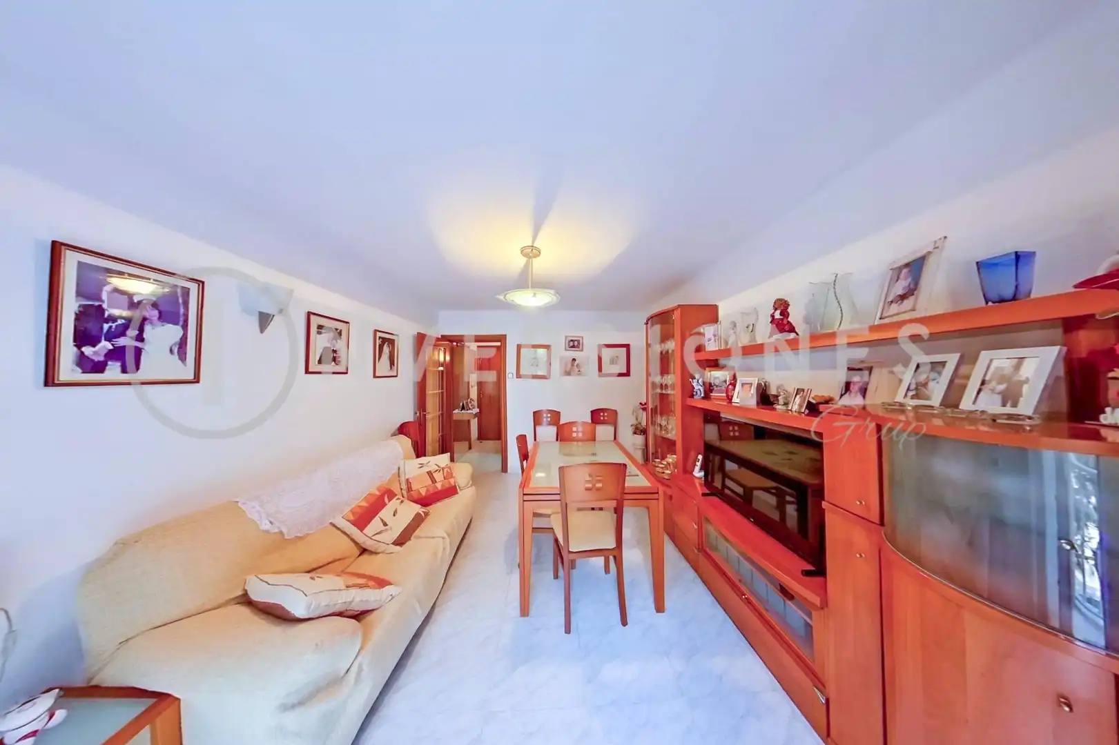 Living room of Flat for sale in Sabadell  with Air Conditioner and Balcony