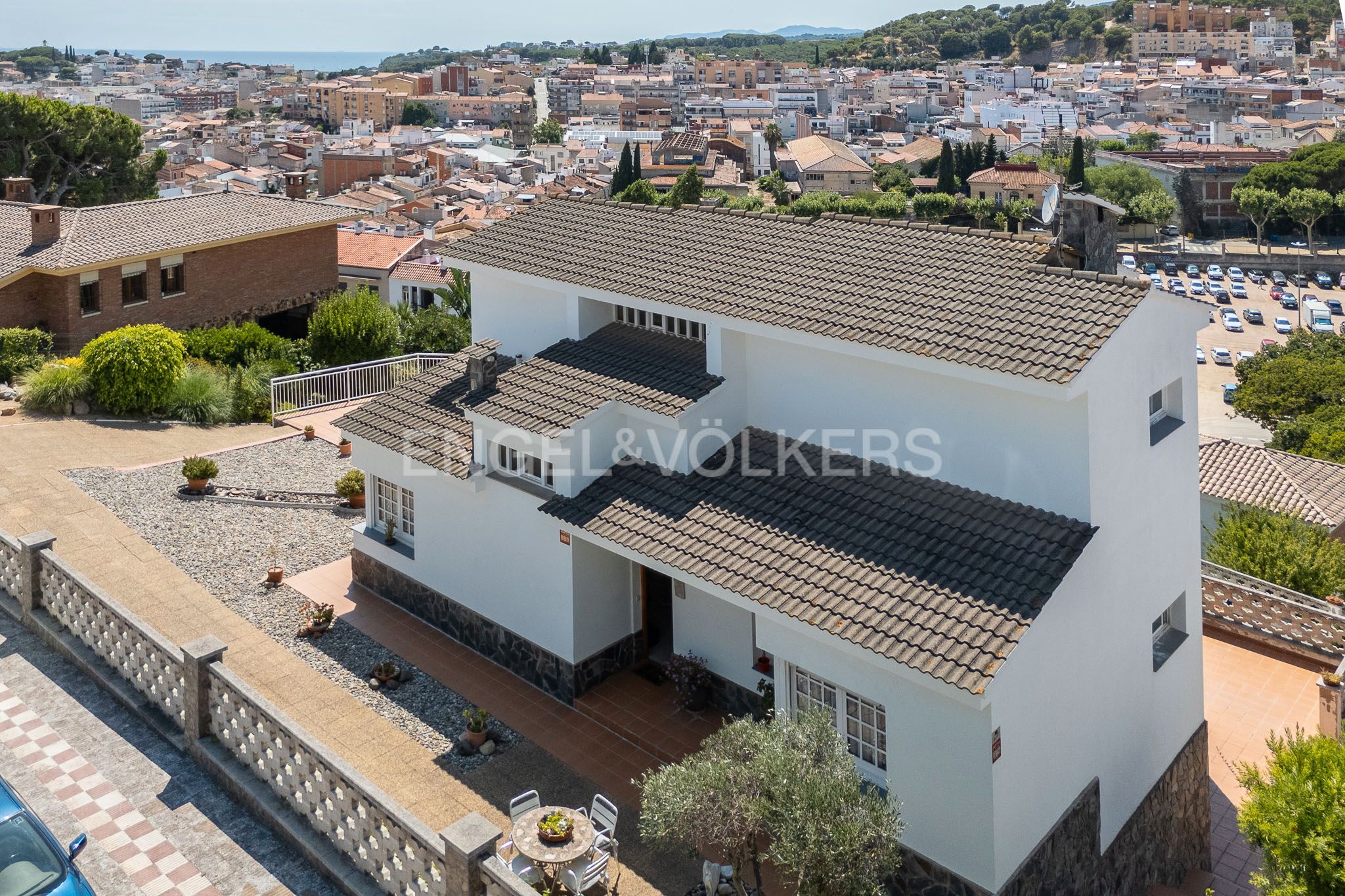Vista exterior de Casa o xalet en venda en Canet de Mar amb Aire condicionat, Calefacció i Jardí privat