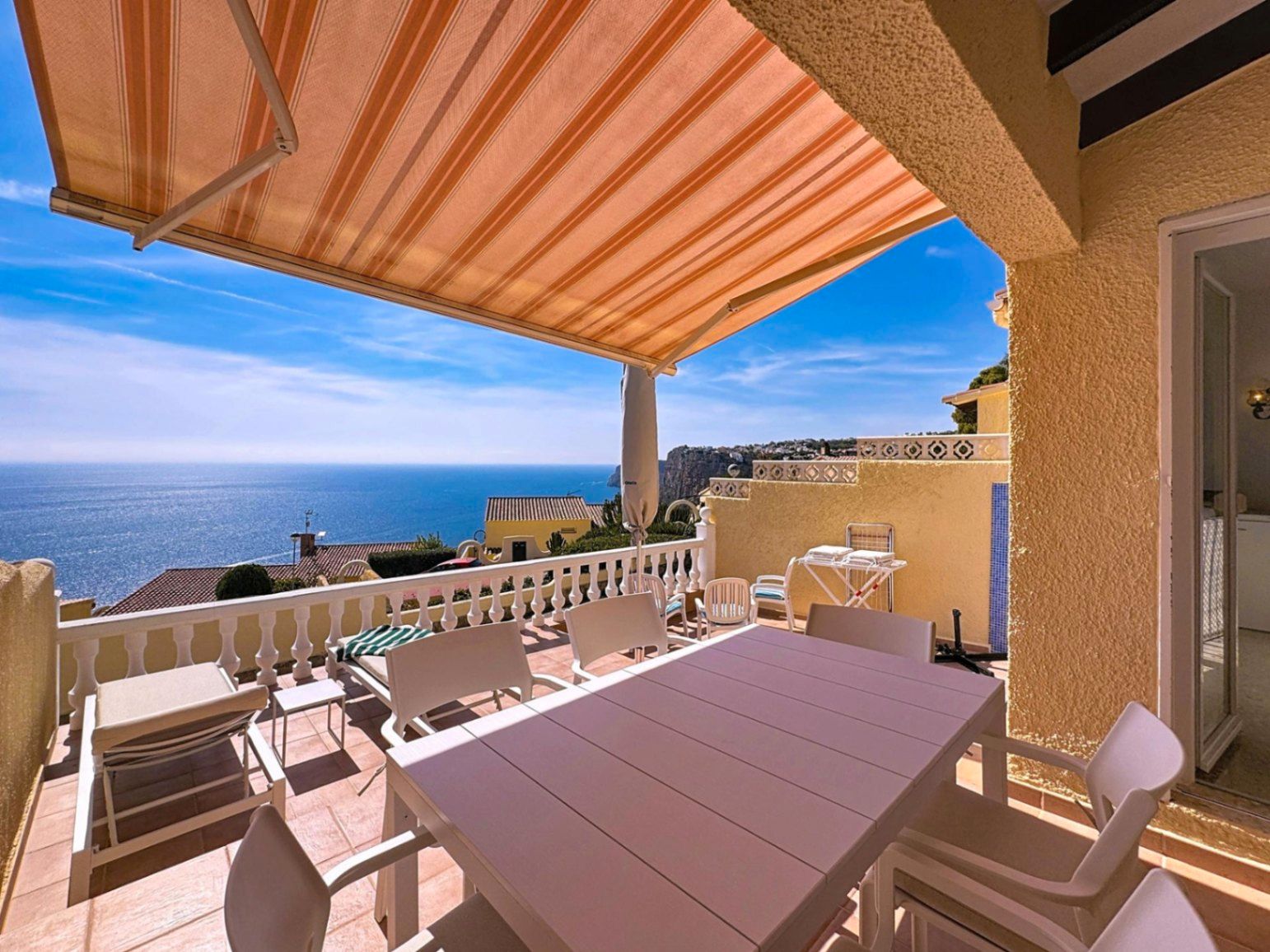 Terrace of Apartment for sale in Benitachell / El Poble Nou de Benitatxell  with Air Conditioner, Heating and Terrace