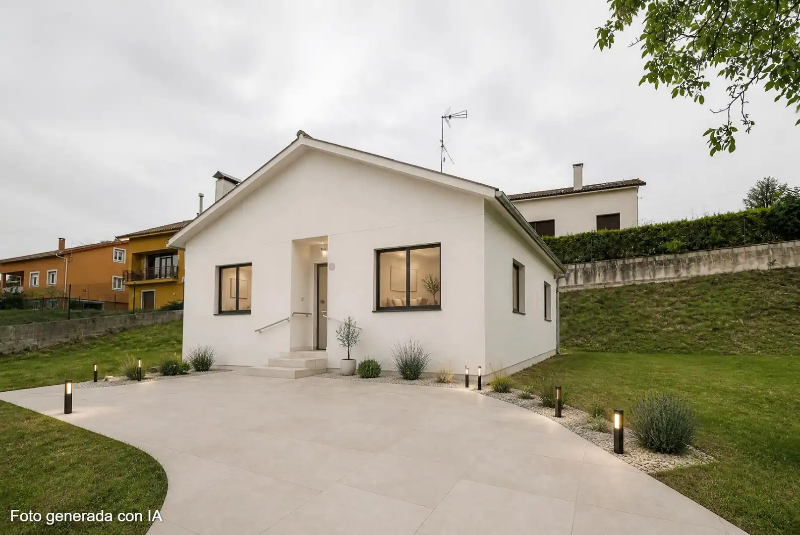 Vista exterior de Casa o chalet en venta en Carral con Jardín privado y Parquet