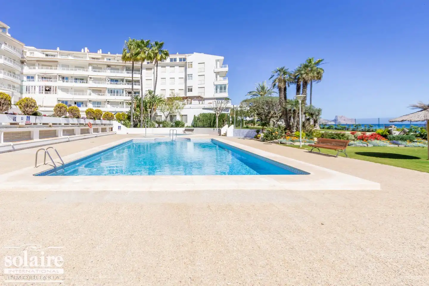 Jardí de Apartament de lloguer en Altea amb Aire condicionat, Calefacció i Terrassa