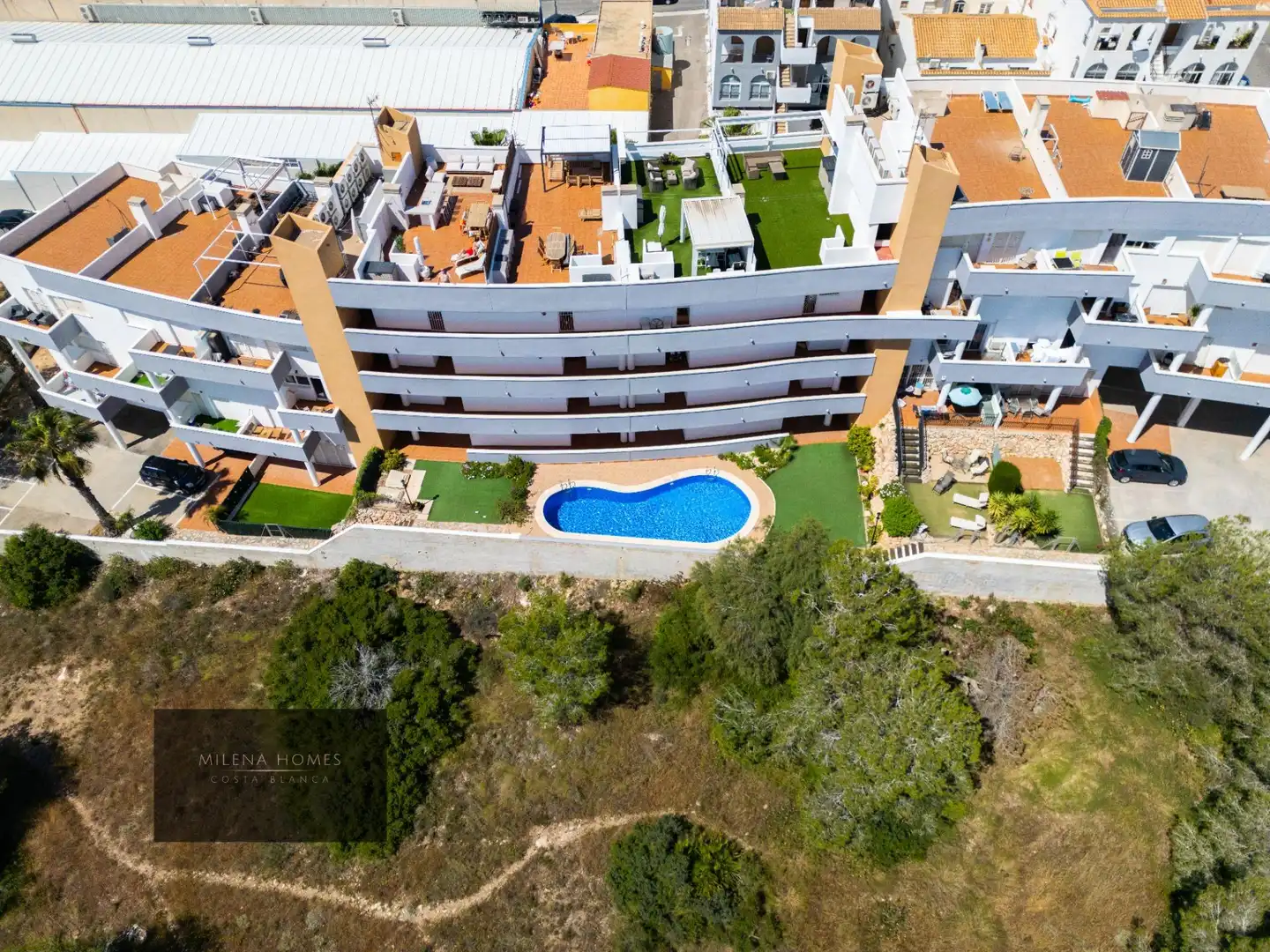 Vista exterior de Apartamento en venta en Orihuela con Aire acondicionado, Calefacción y Amueblado