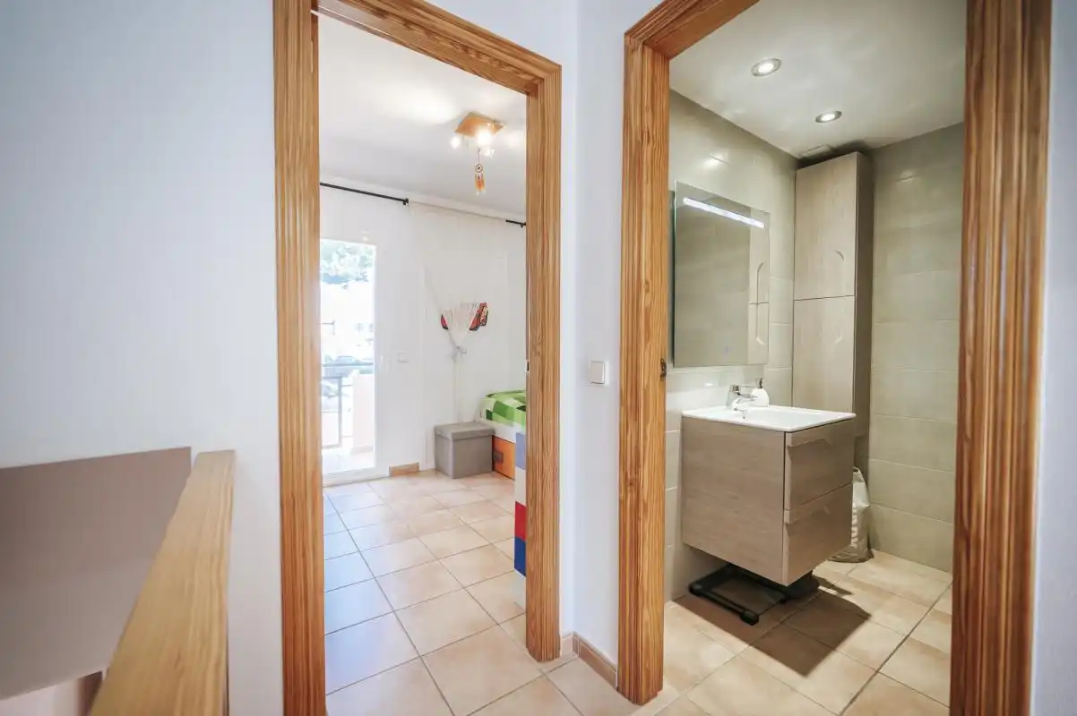 Baño de Planta baja en venta en Sant Josep de sa Talaia con Aire acondicionado, Calefacción y Terraza