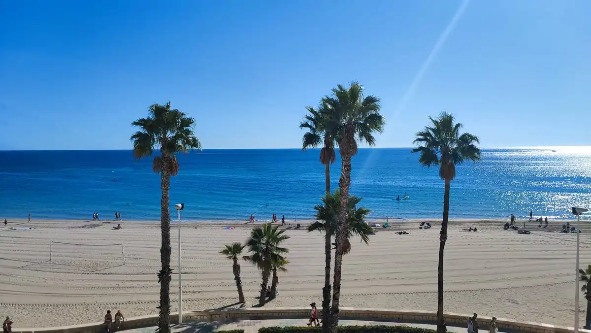 Vista exterior de Apartamento en venta en Calpe / Calp con Aire acondicionado, Jardín privado y Terraza