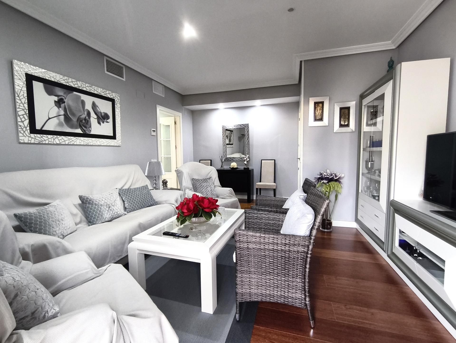 Sala d'estar de Apartament en venda en Badajoz Capital amb Aire condicionat, Calefacció i Terrassa