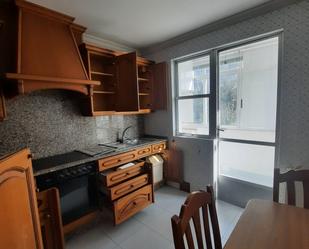 Kitchen of Flat for sale in Ferrol  with Heating, Parquet flooring and Terrace