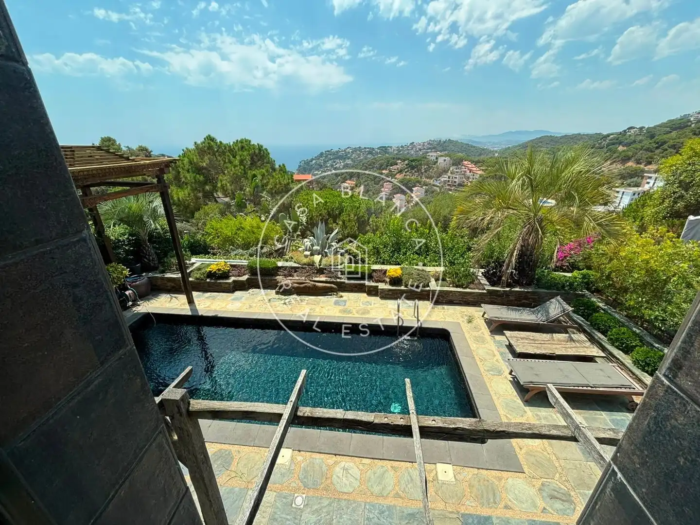 Terraza de Casa o chalet en venta en Lloret de Mar con Aire acondicionado, Calefacción y Jardín privado