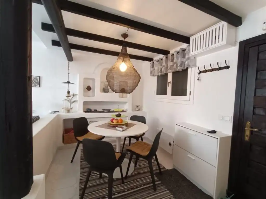 Esszimmer von Wohnungen zum Verkauf in Torrevieja mit Klimaanlage und Privatgarten
