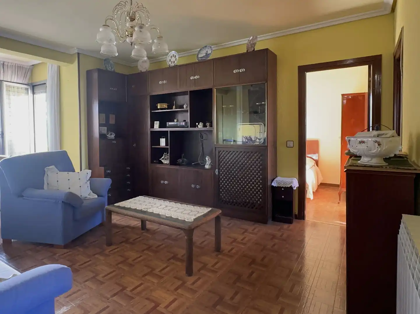 Living room of Flat for sale in Vitoria - Gasteiz  with Heating, Terrace and Furnished