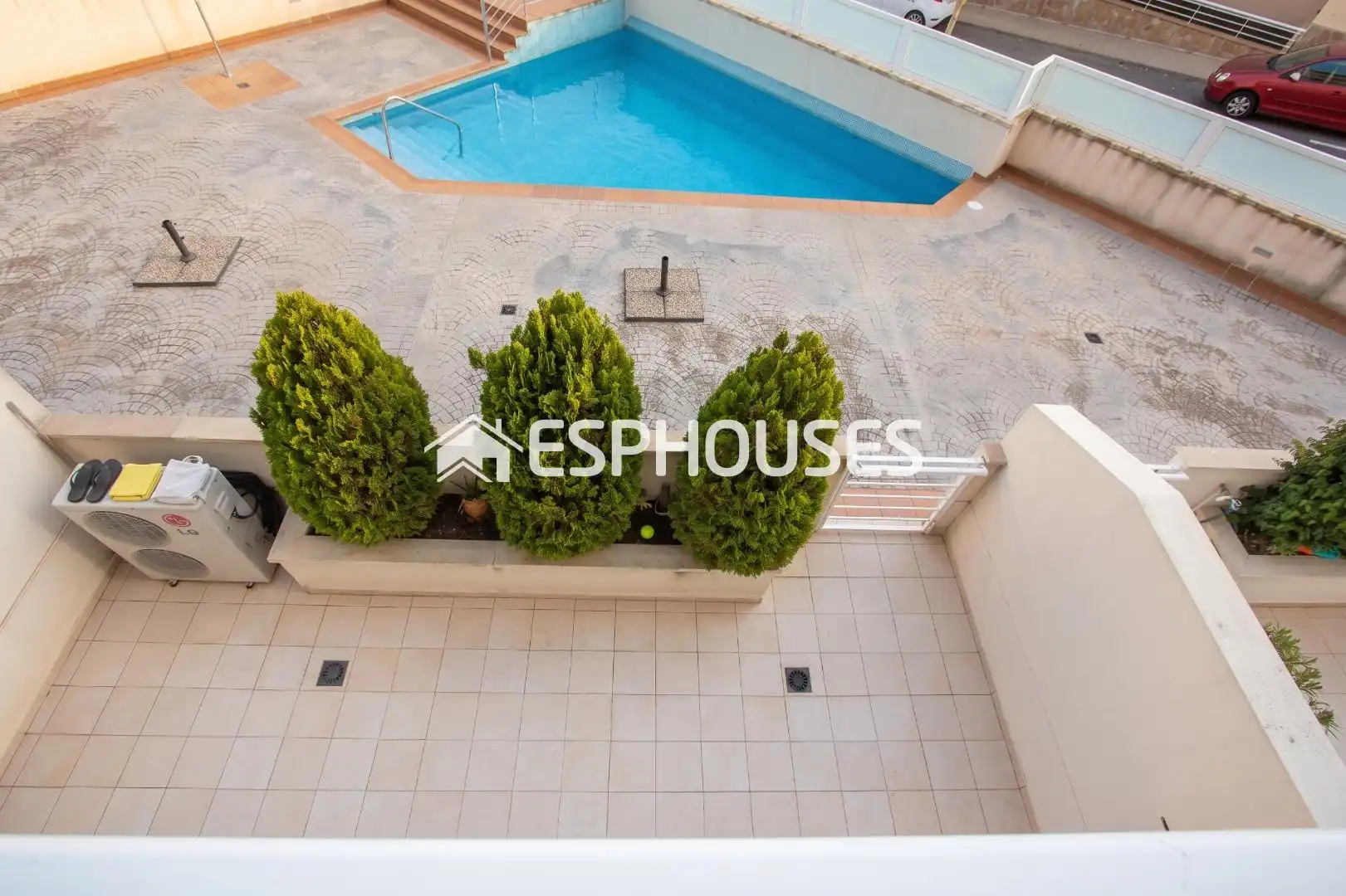Piscina de Dúplex en venda en Altea amb Aire condicionat, Terrassa i Traster