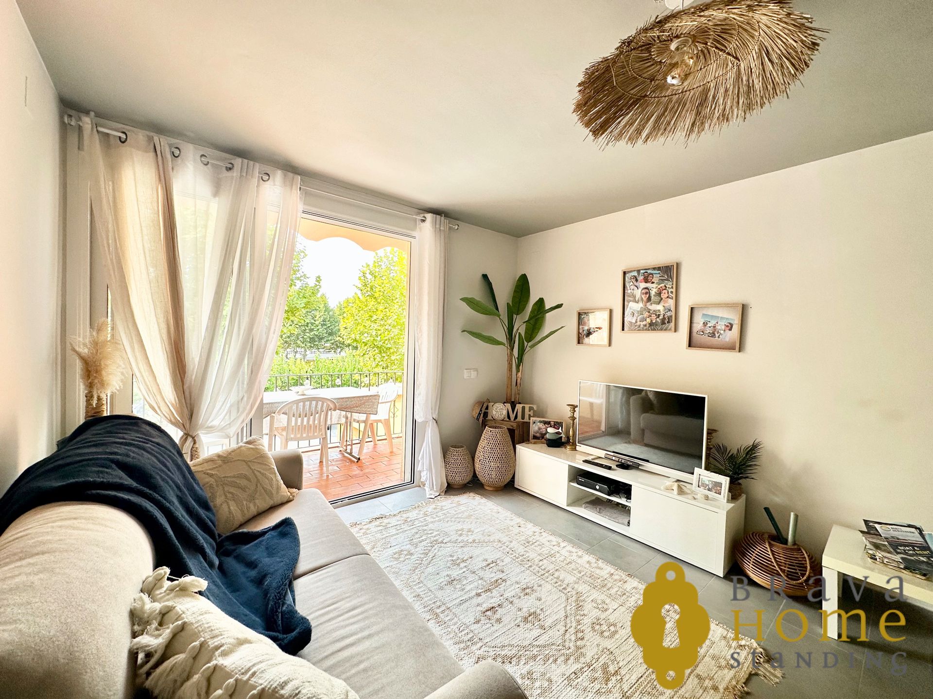 Sala d'estar de Apartament en venda en Empuriabrava amb Aire condicionat, Calefacció i Terrassa