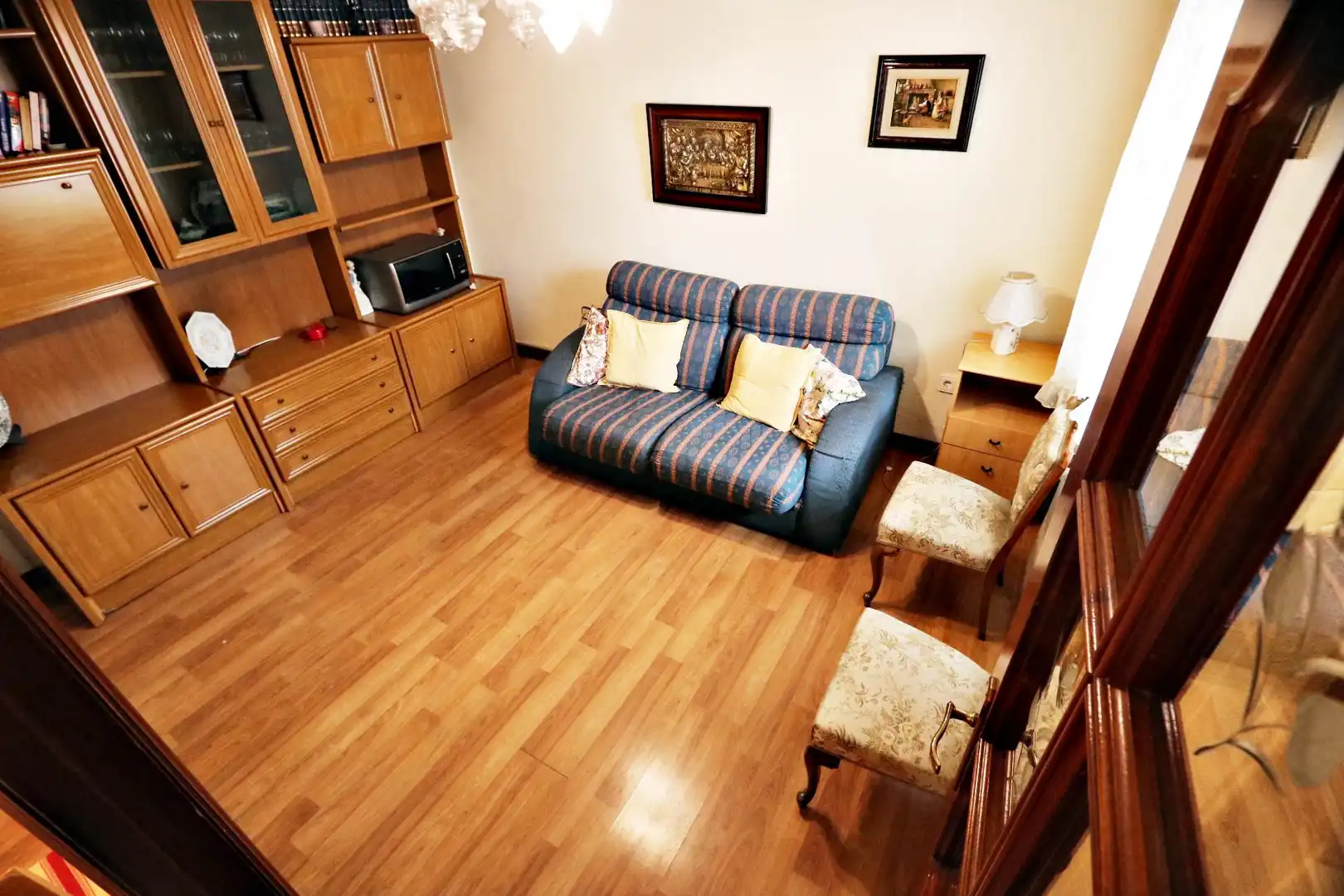 Wohnzimmer von Wohnung zum Verkauf in Getafe mit Privatgarten, Terrasse und Abstellraum