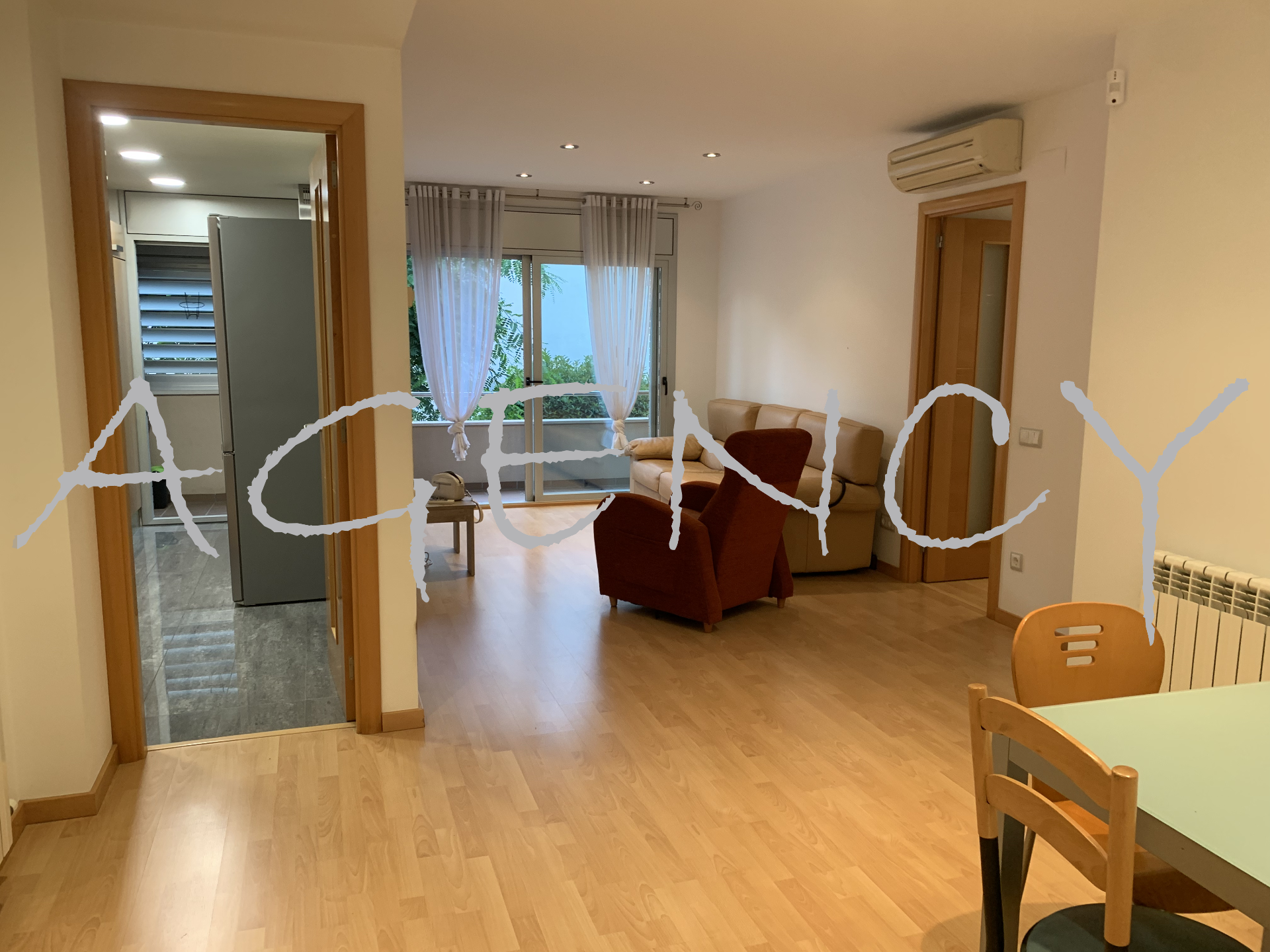 Sala d'estar de Pis de lloguer en Vilassar de Mar amb Aire condicionat