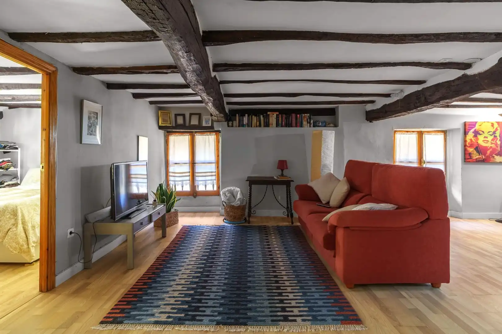 Living room of Flat for sale in Tolosa  with Storage room and Furnished