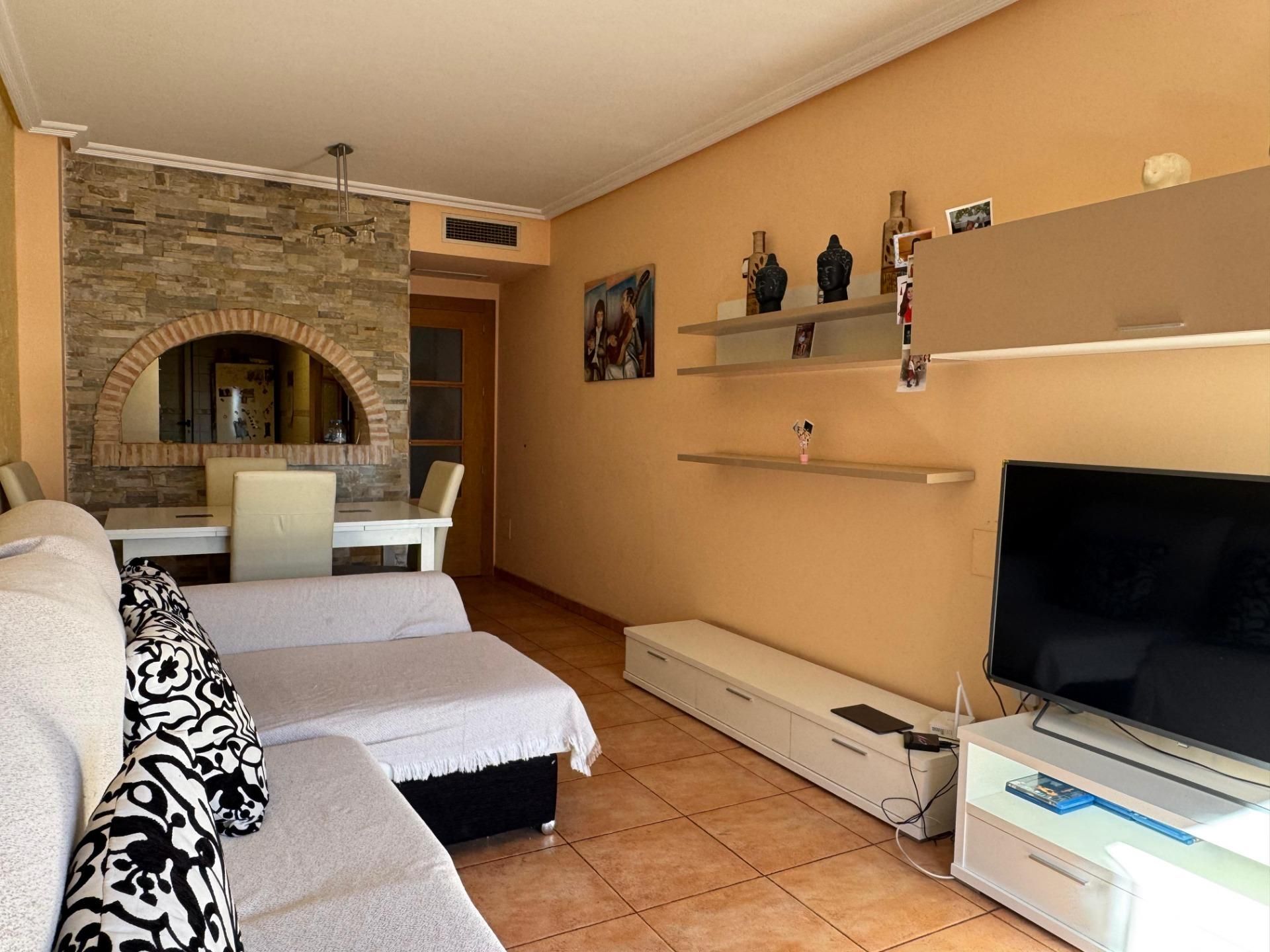 Sala d'estar de Pis en venda en  Murcia Capital amb Aire condicionat, Traster i Balcó