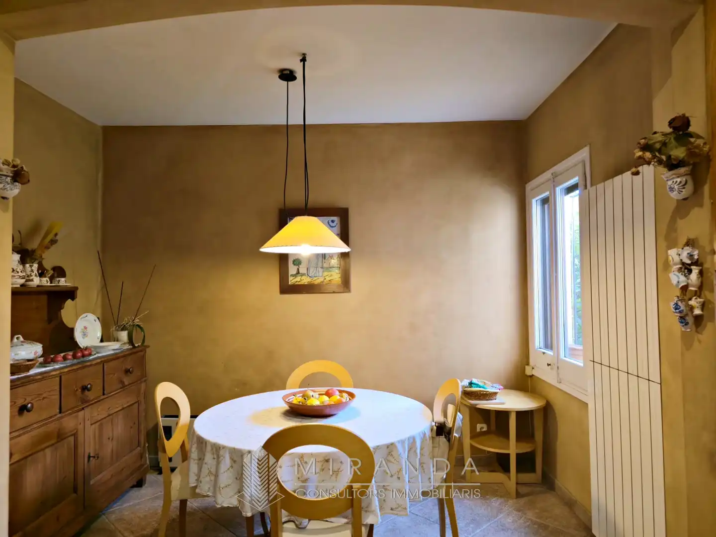 Comedor de Casa o chalet en venta en L'Ametlla del Vallès con Aire acondicionado, Jardín privado y Terraza