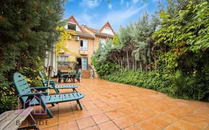 Terrassa de Casa adosada en venda en Fuenlabrada amb Aire condicionat, Calefacció i Parquet