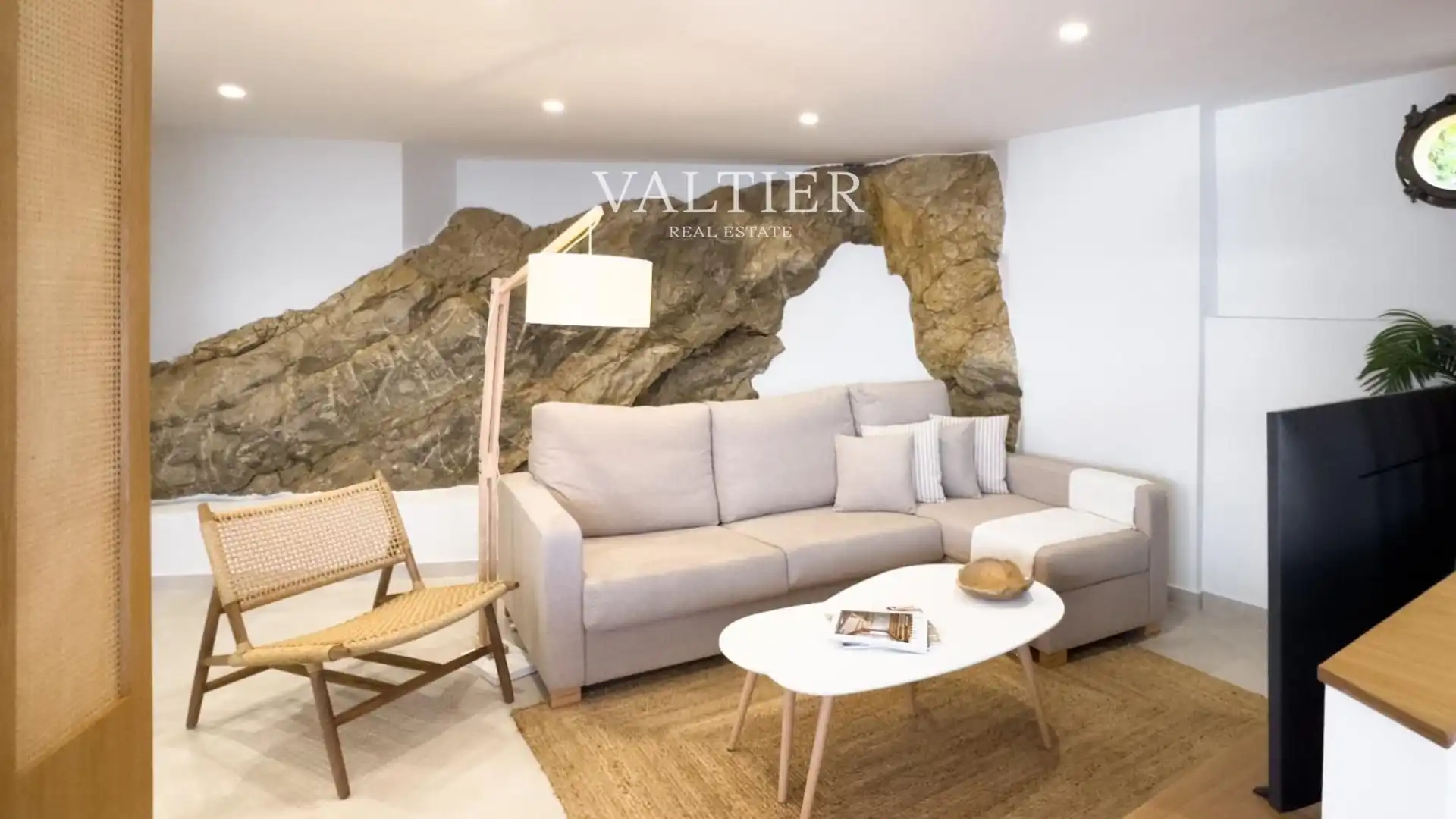 Wohnzimmer von Wohnung zur Miete in Altea mit Klimaanlage, Heizung und Terrasse