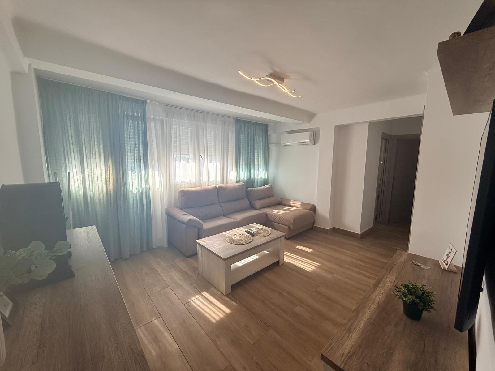 Sala d'estar de Pis en venda en Málaga Capital amb Aire condicionat