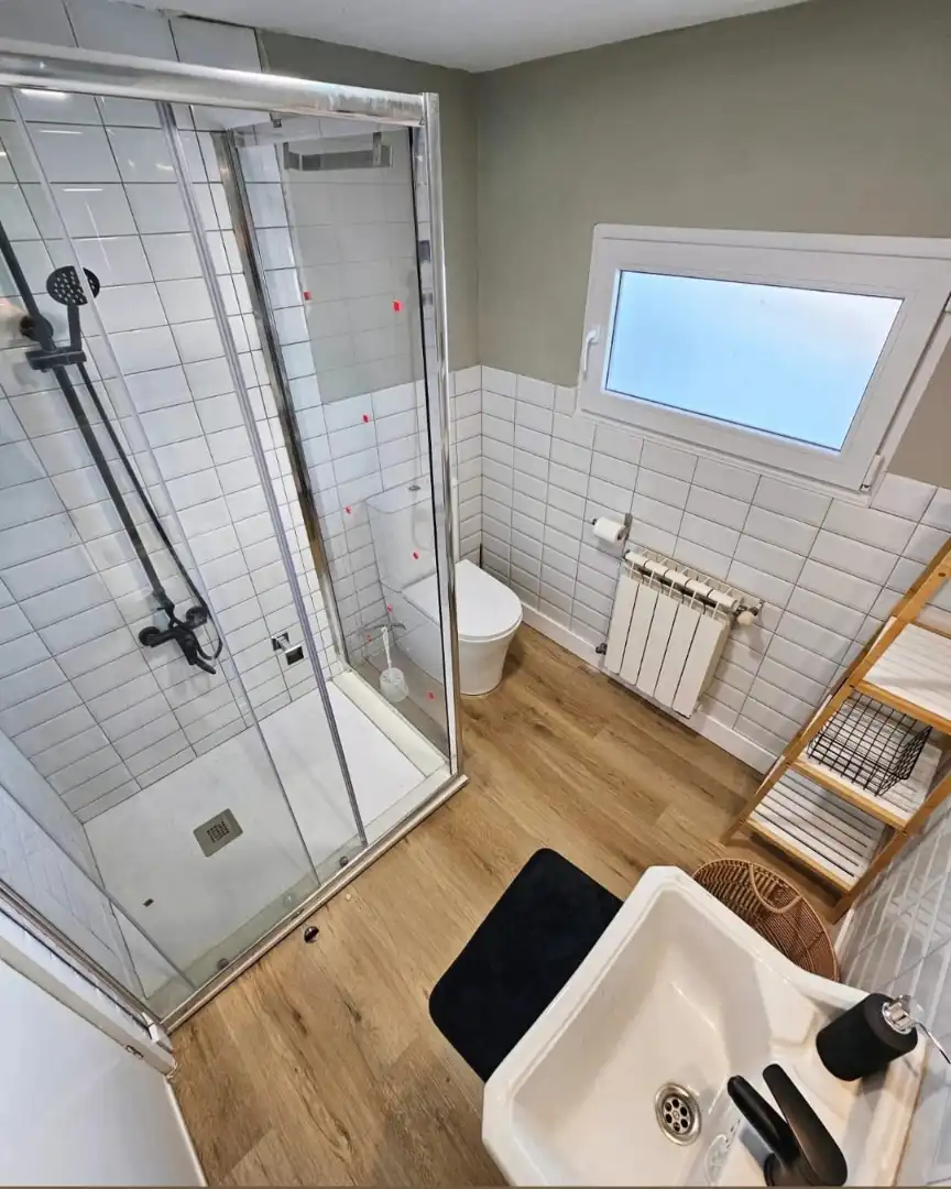 Bathroom of Houses for rent in A Pobra do Caramiñal  with Storage room, Furnished and Pets allowed