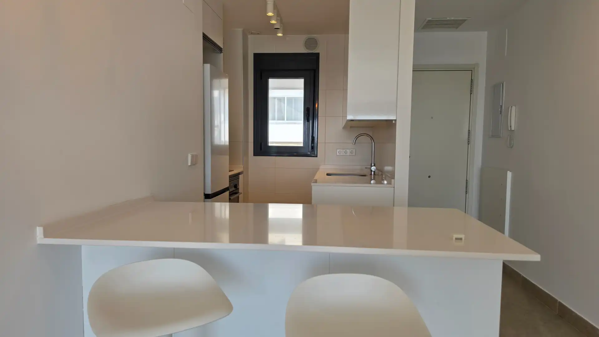 Cocina de Piso de alquiler en El Puerto de Santa María con Aire acondicionado, Calefacción y Terraza