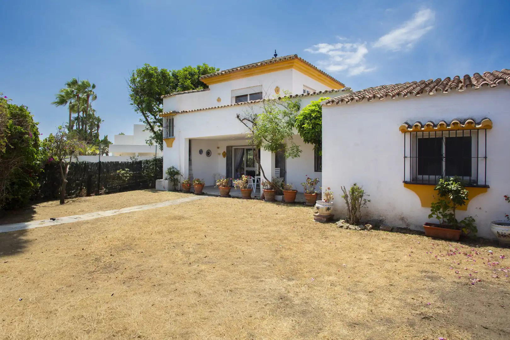 Garden of Houses for sale in Marbella  with Private garden, Terrace and Furnished