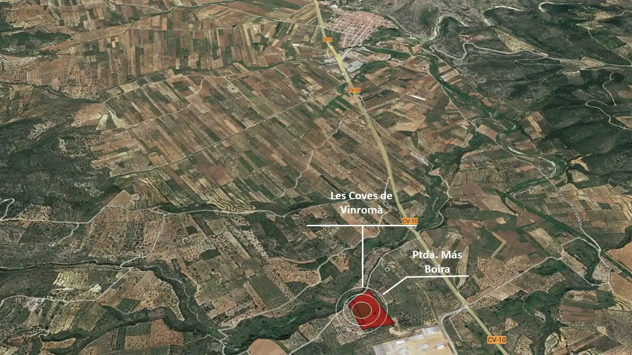 Terreny industrial en venda en Les Coves de Vinromà