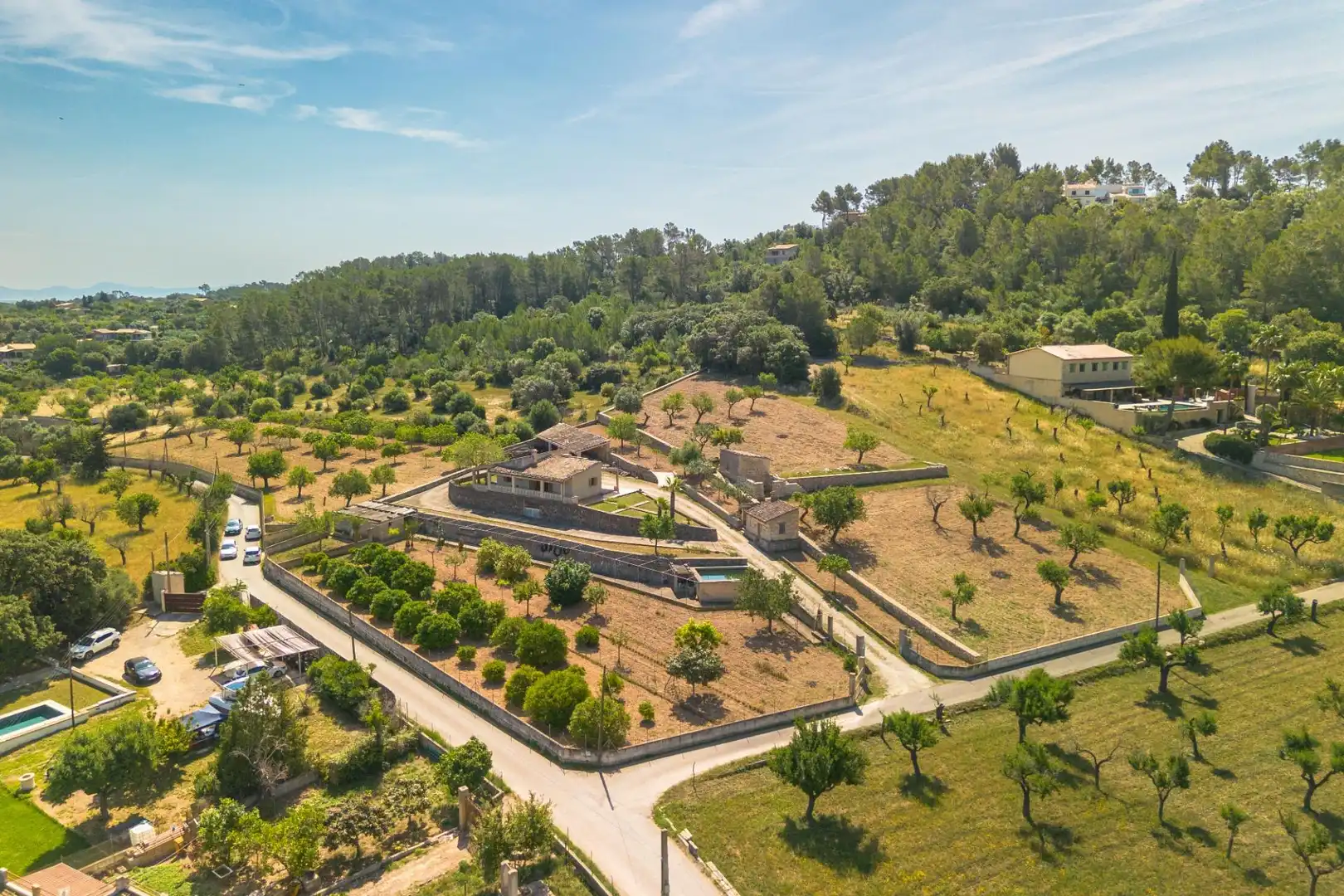 Finca rústica en venta en Selva con Jardín privado, Terraza y Trastero