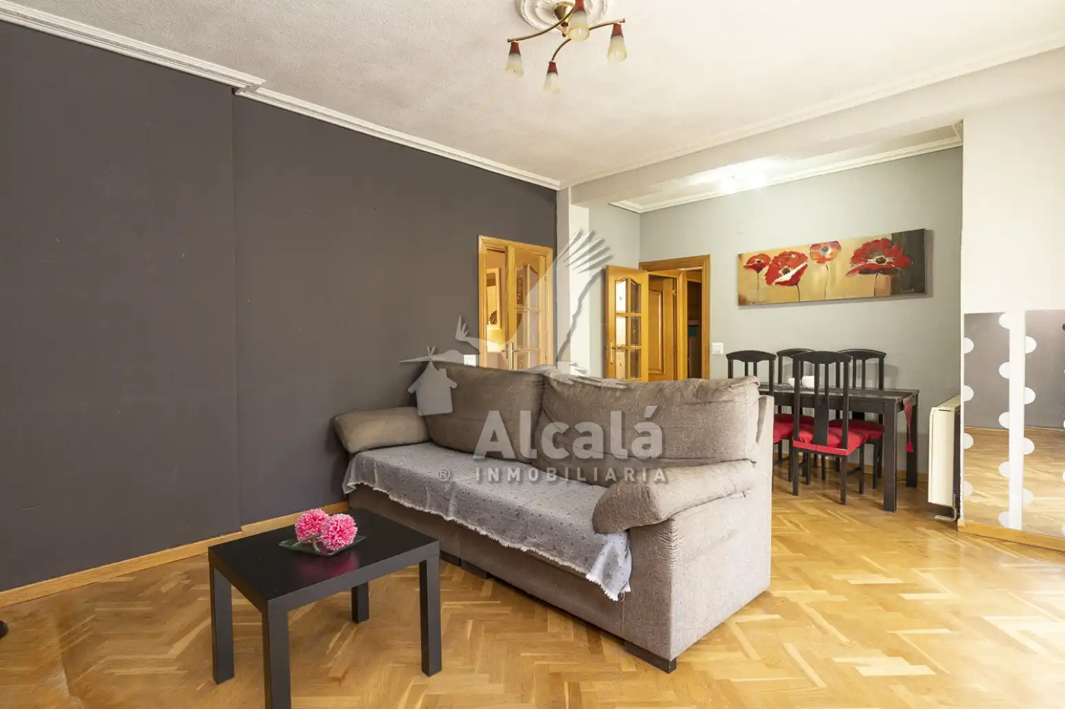 Sala de estar de Piso en venta en Alcalá de Henares con Aire acondicionado, Calefacción y Parquet