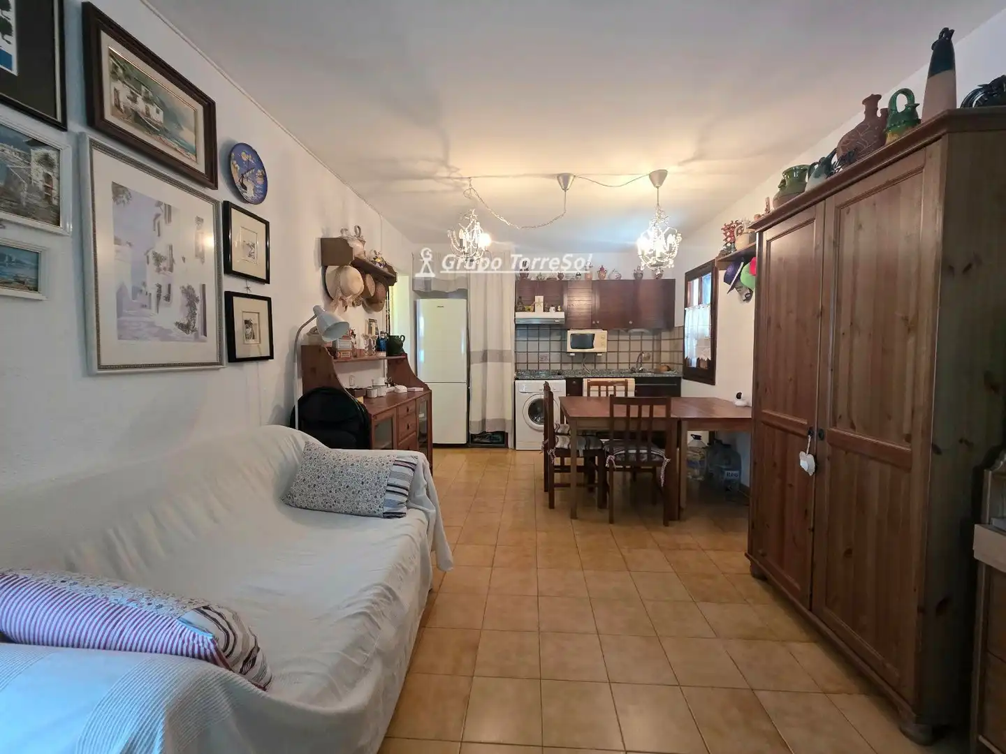 Living room of Flat for sale in Torredembarra  with Heating, Terrace and Storage room