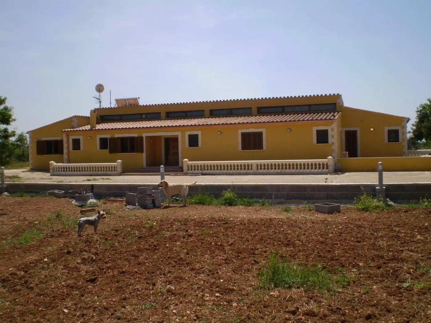 Vista exterior de Finca rústica en venta en  Palma de Mallorca con Aire acondicionado, Calefacción y Jardín privado