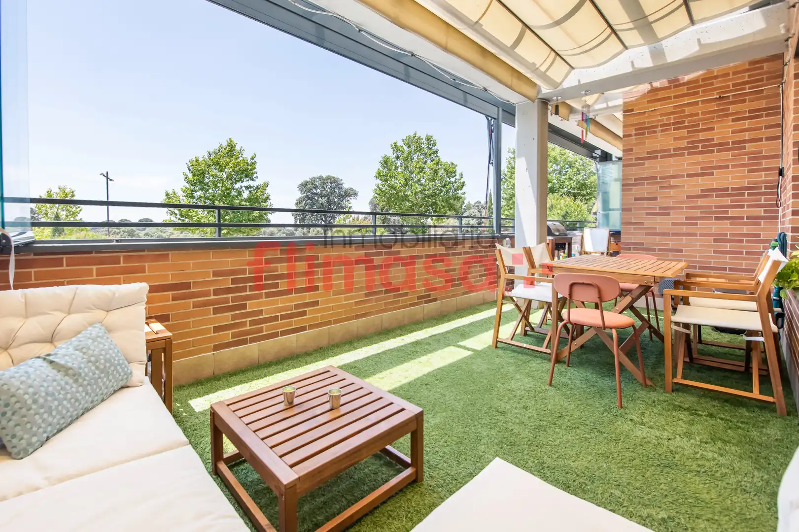 Terrace of Flat for sale in Boadilla del Monte  with Air Conditioner, Heating and Terrace