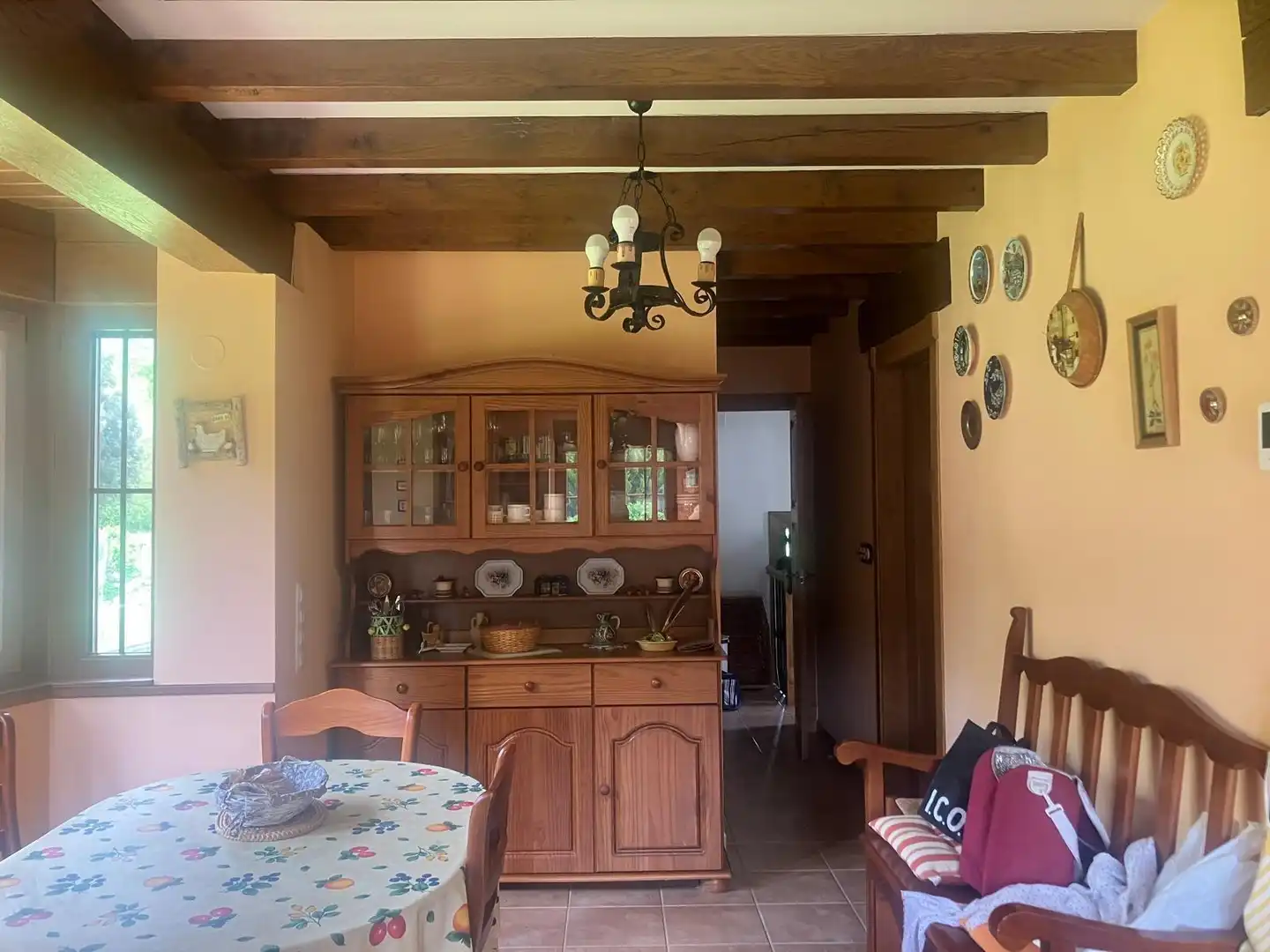 Comedor de Casa o chalet en venta en Puente Viesgo con Calefacción, Jardín privado y Terraza